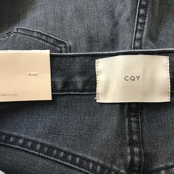 CQY Jeans Cqy Womens Sz 29 Vinyl Vintage Relaxed Jean Nwt Poshmark